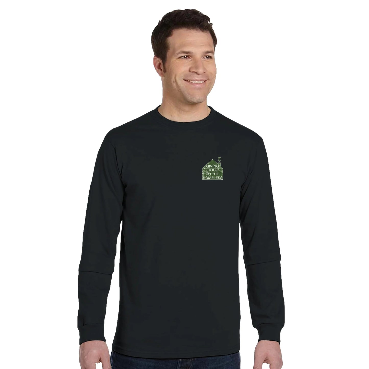 Unisex Organic Long-Sleeve "Giving" T-shirt