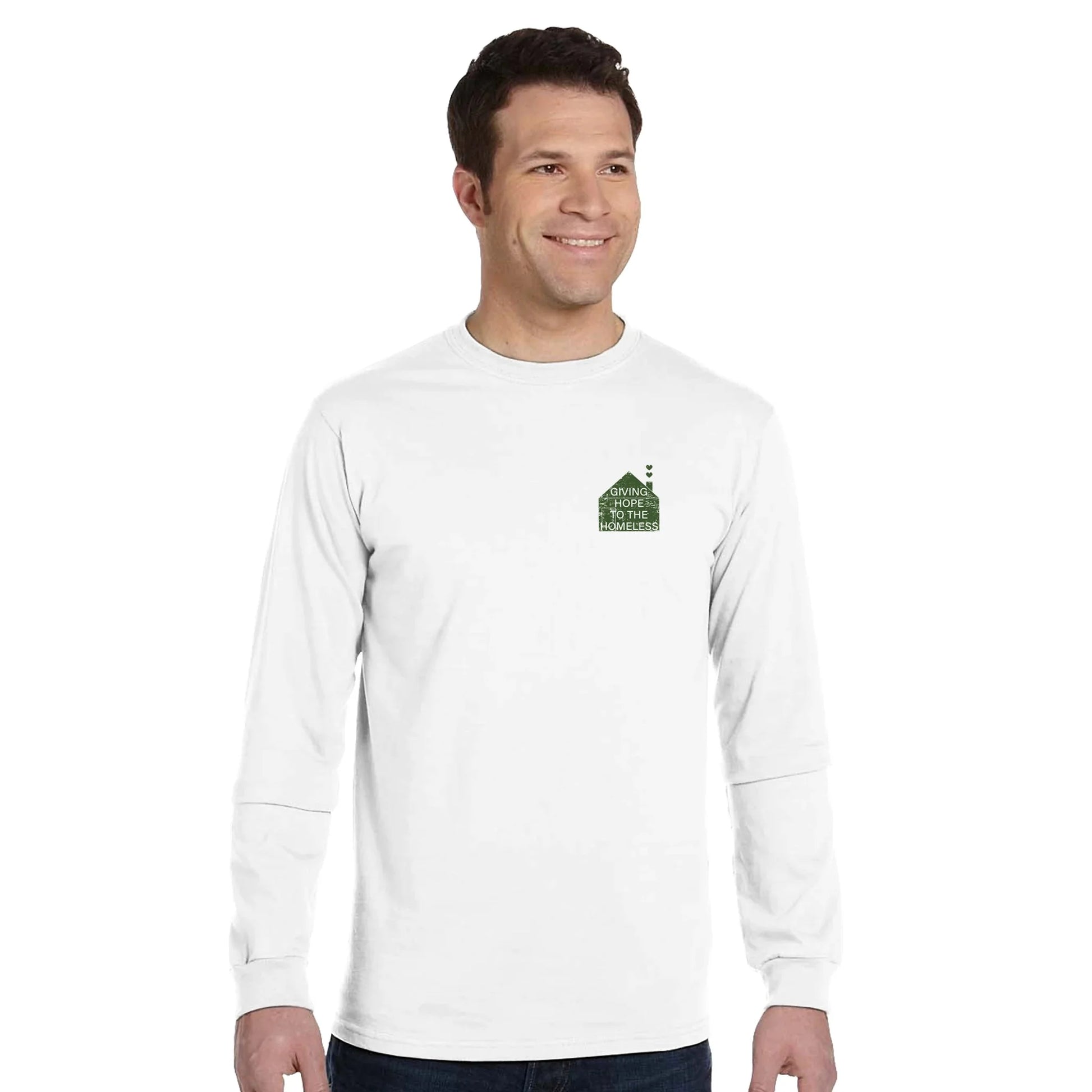 Unisex Organic Long-Sleeve "Giving" T-shirt