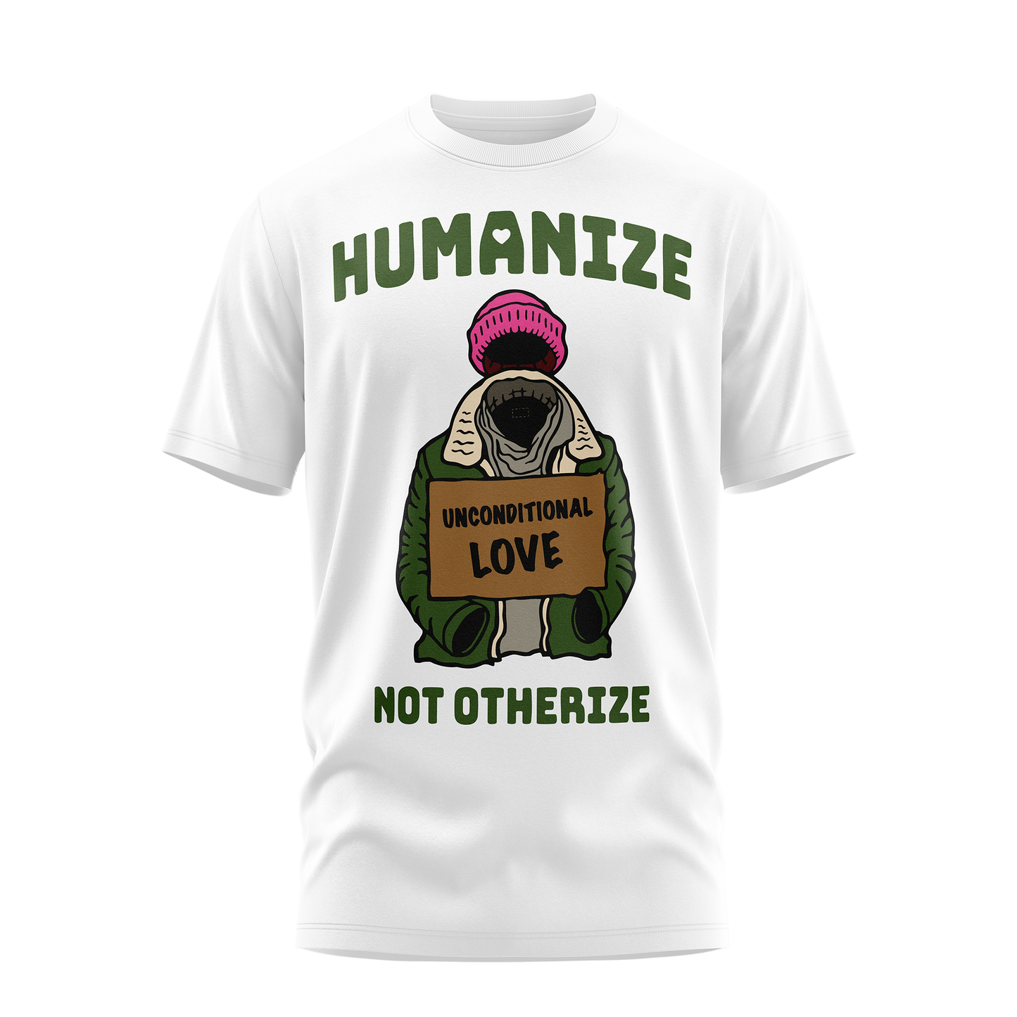 CWA x HoneyyComb "Humanize Tee"