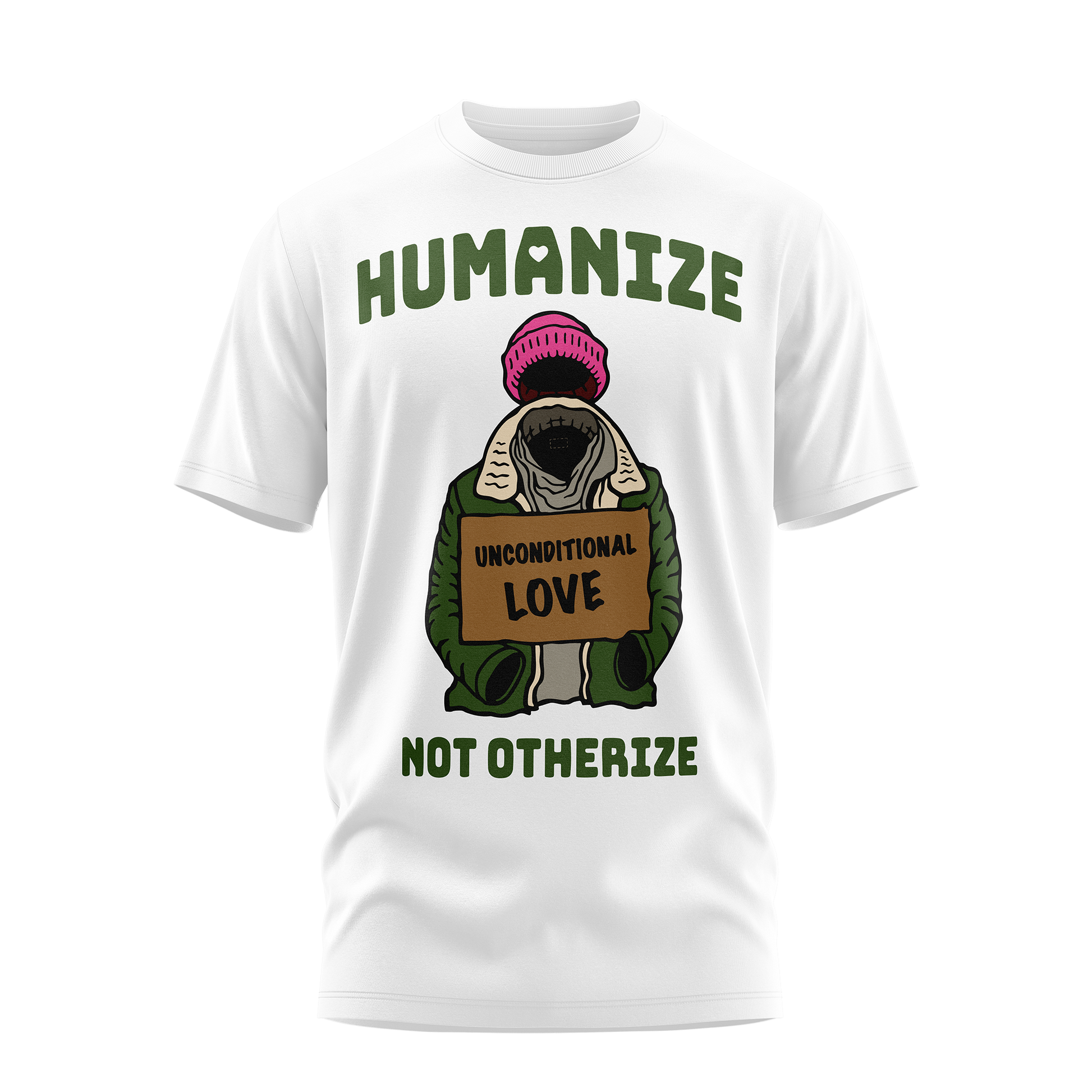 CWA x HoneyyComb "Humanize Tee"